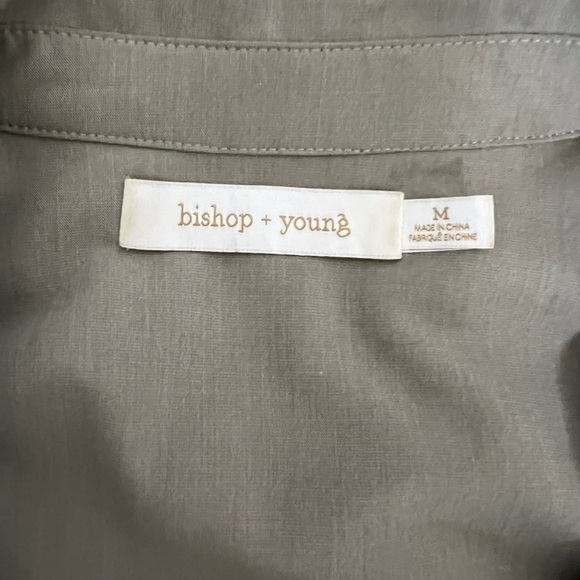 Anthropologie Bishop + Young Utility Button Front Dress - Picture 4 of 6